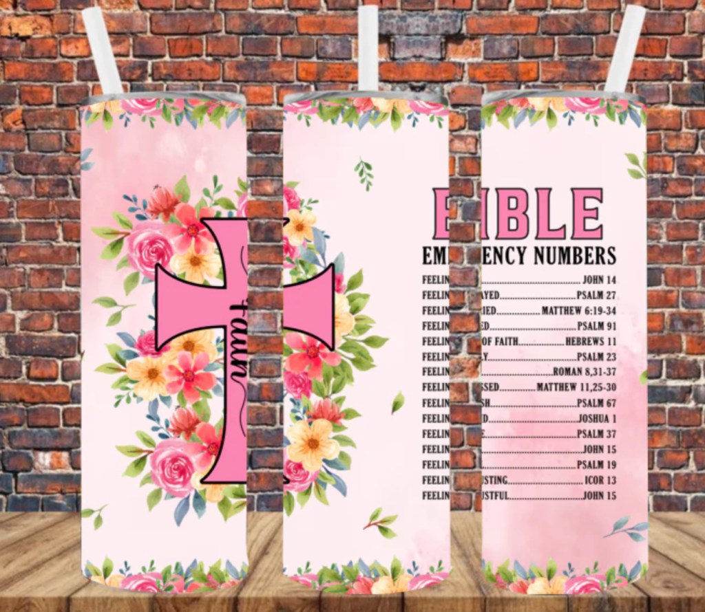 Pink Bible Verse