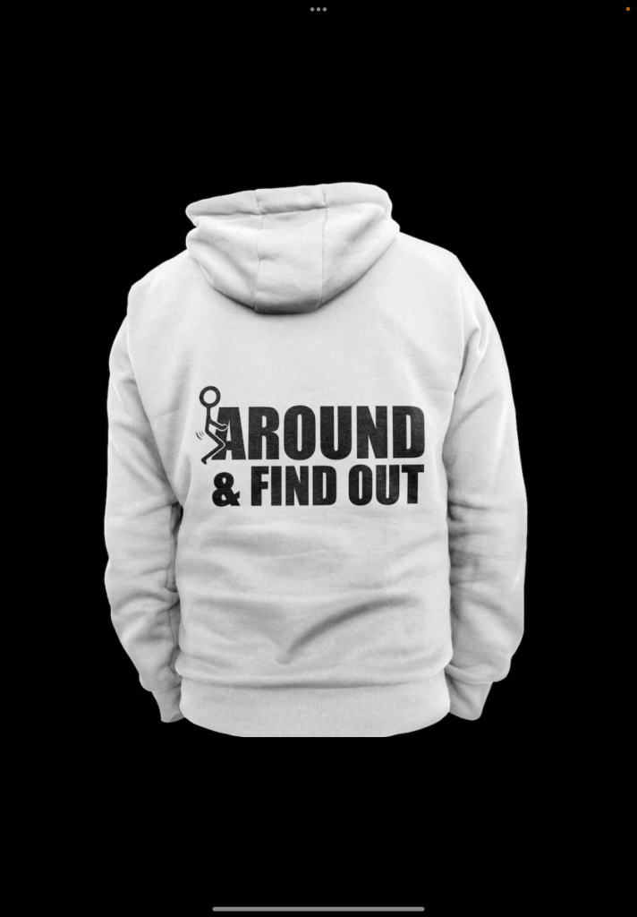 F Around Screen Print